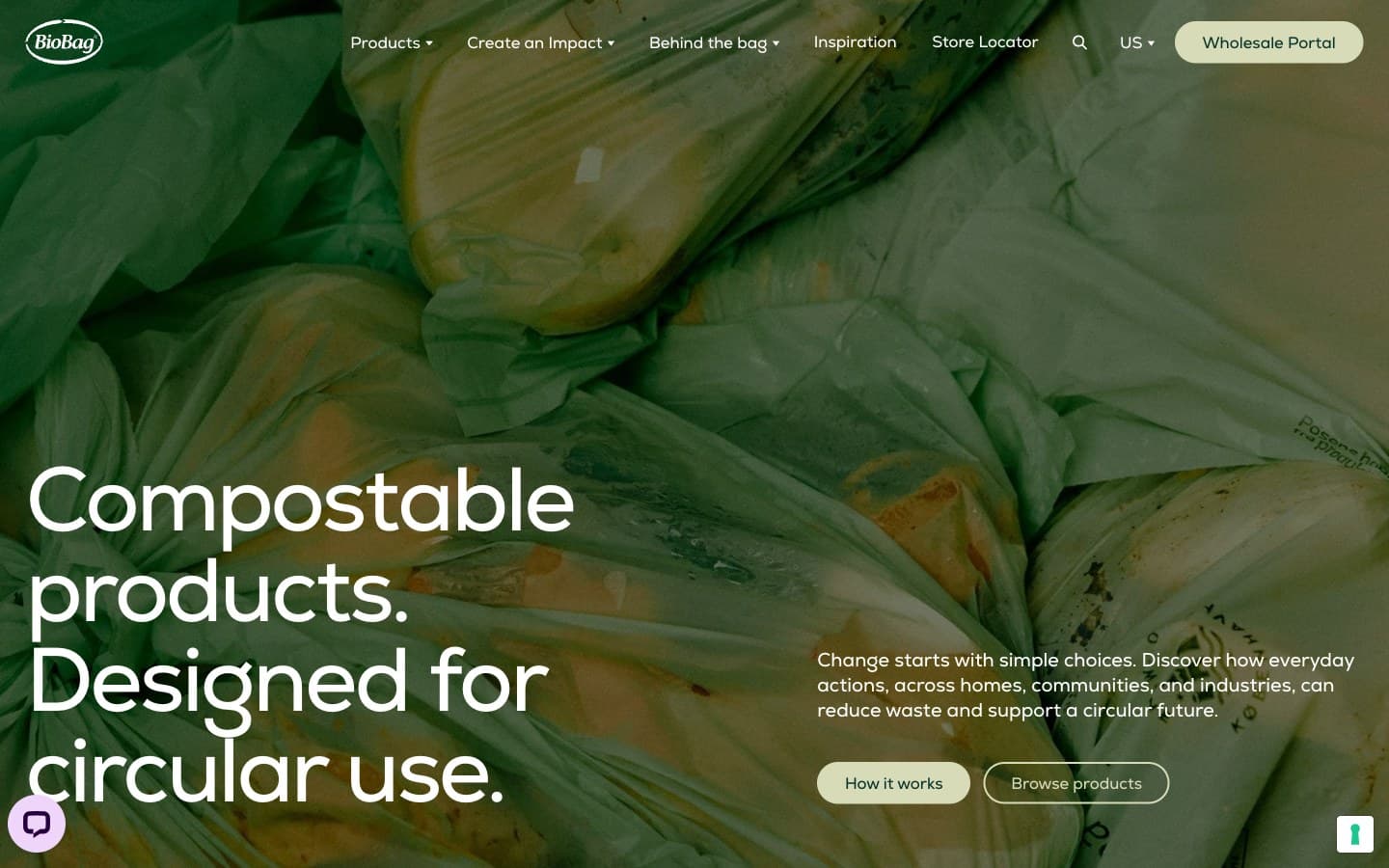 BioBag storefront — homepage built by BrokenRubik