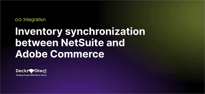 Inventory synchronization between NetSuite and Adobe Commerce 