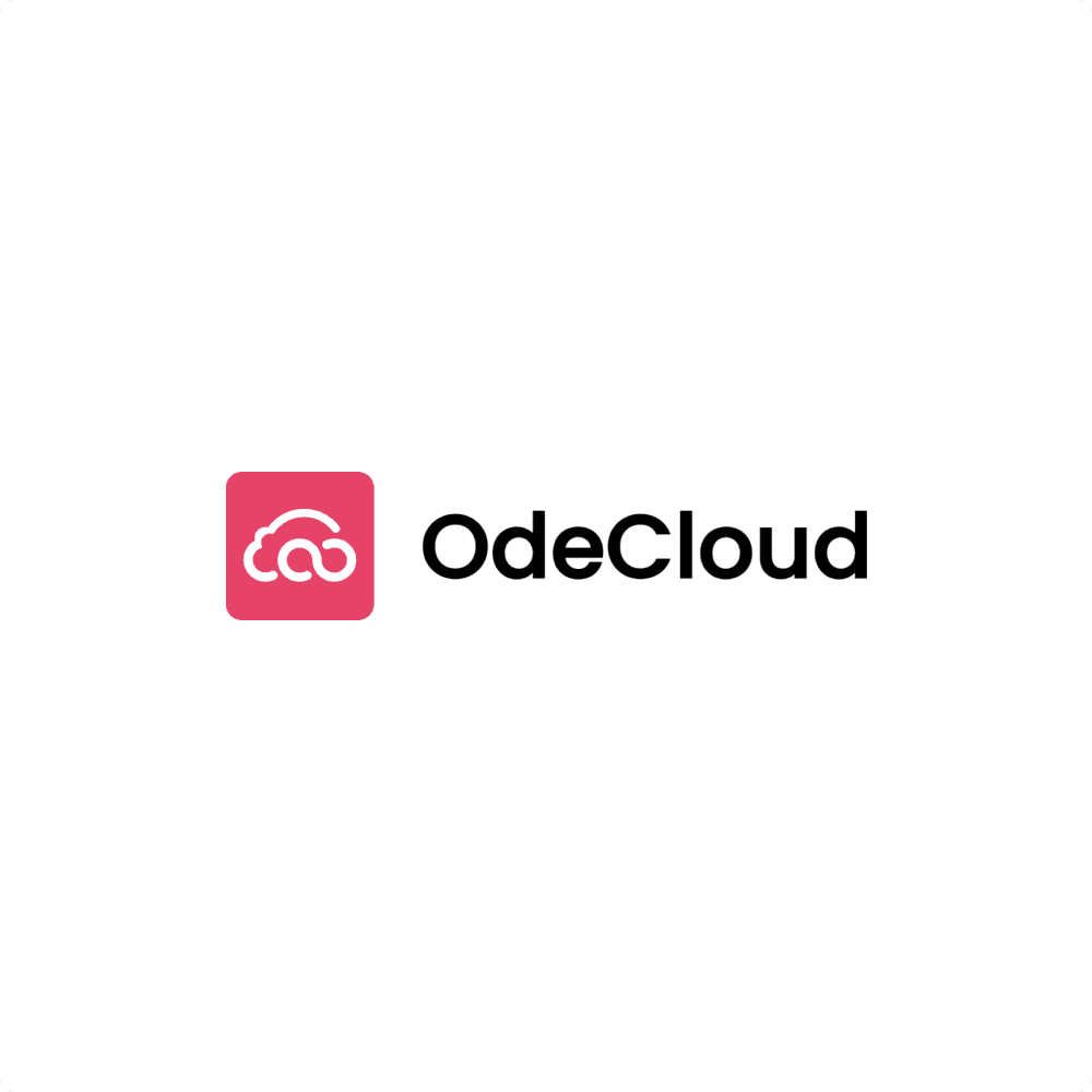 Logo of our client OdeCloud