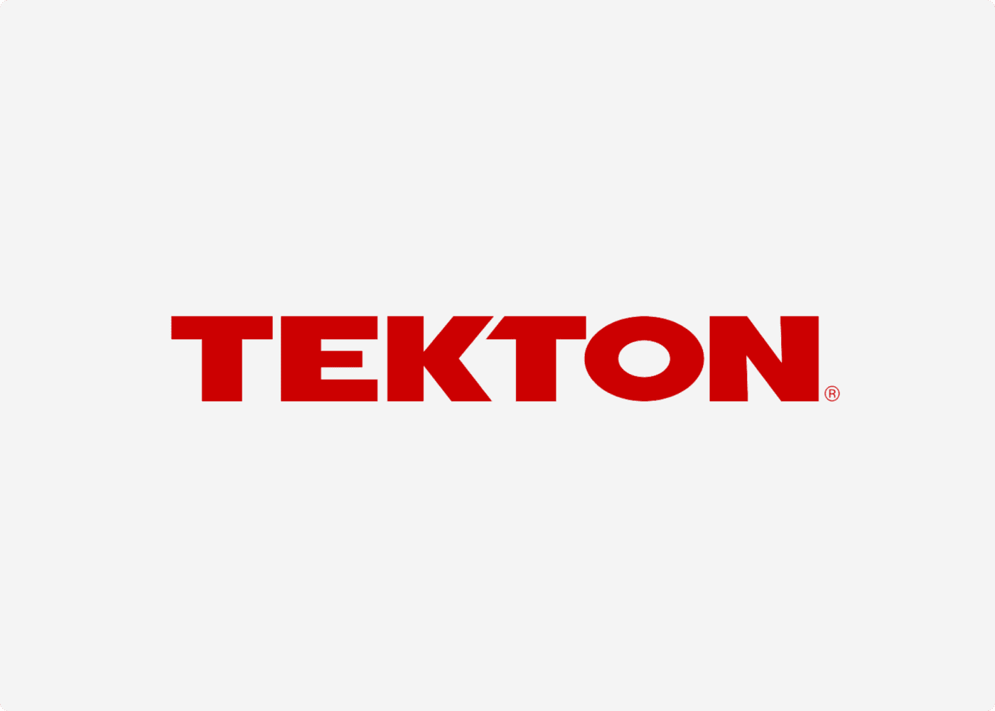 Logo of our client Tekton