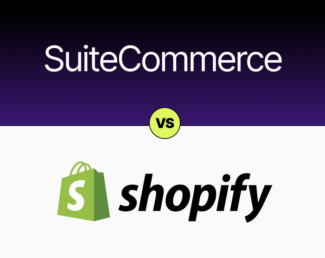 SuiteCommerce vs Shopify: Choosing the right platform