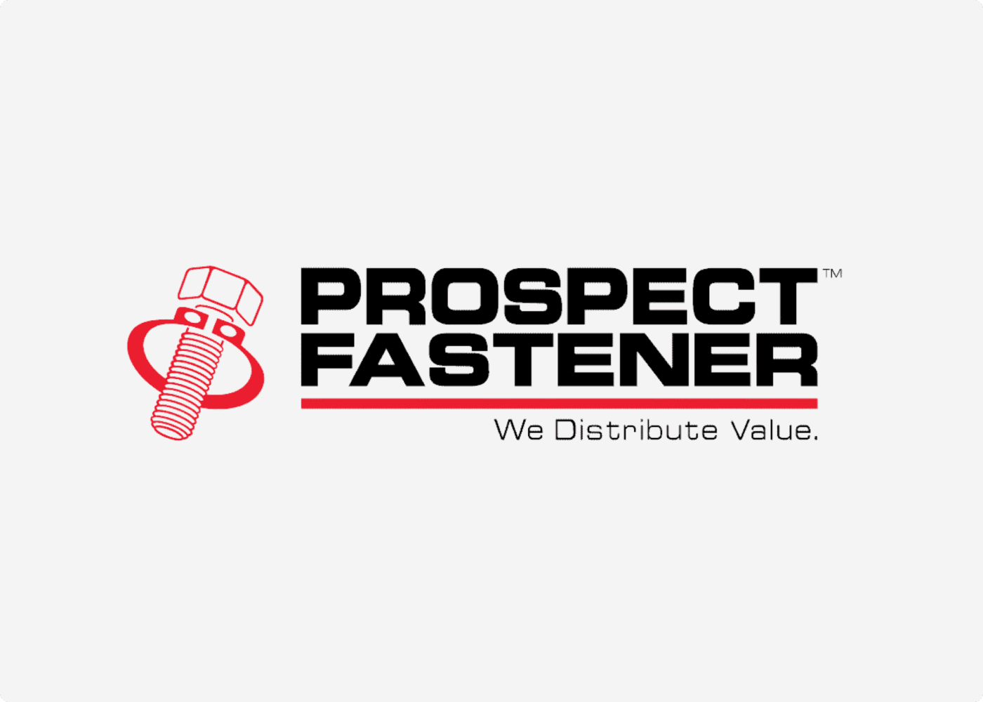 Logo of our client Prospect Fastener