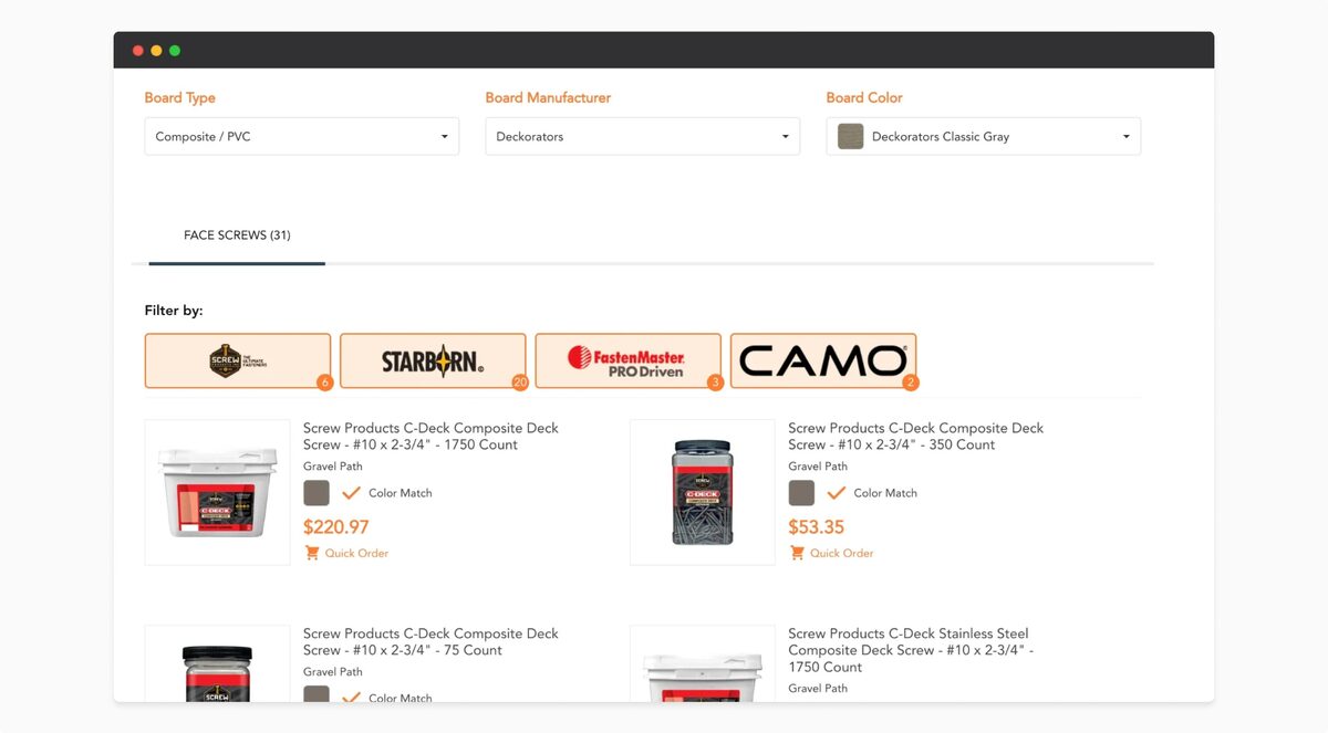 DIY website mockup on desktop