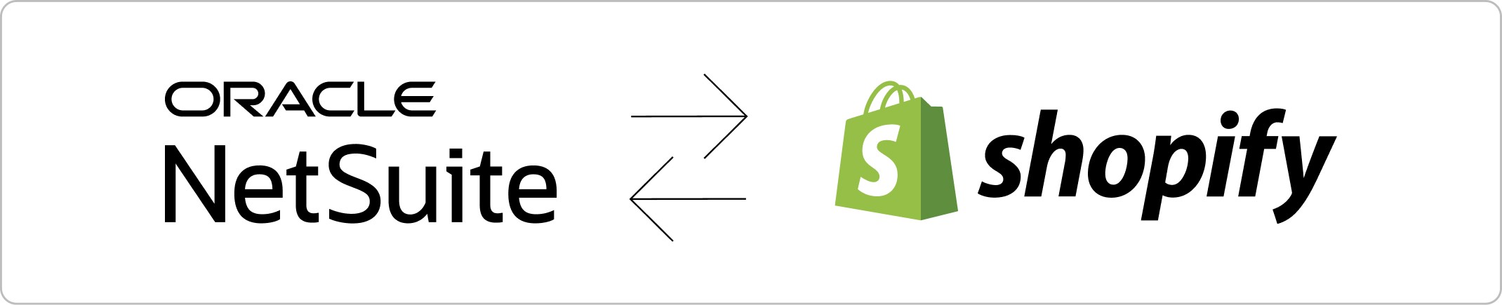 NetSuite and Shopify logos related