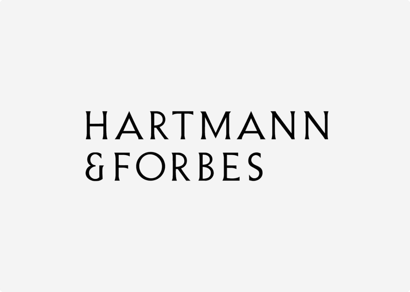 Hartmann & Forbes